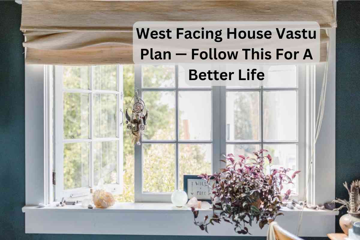 west facing house vastu plan