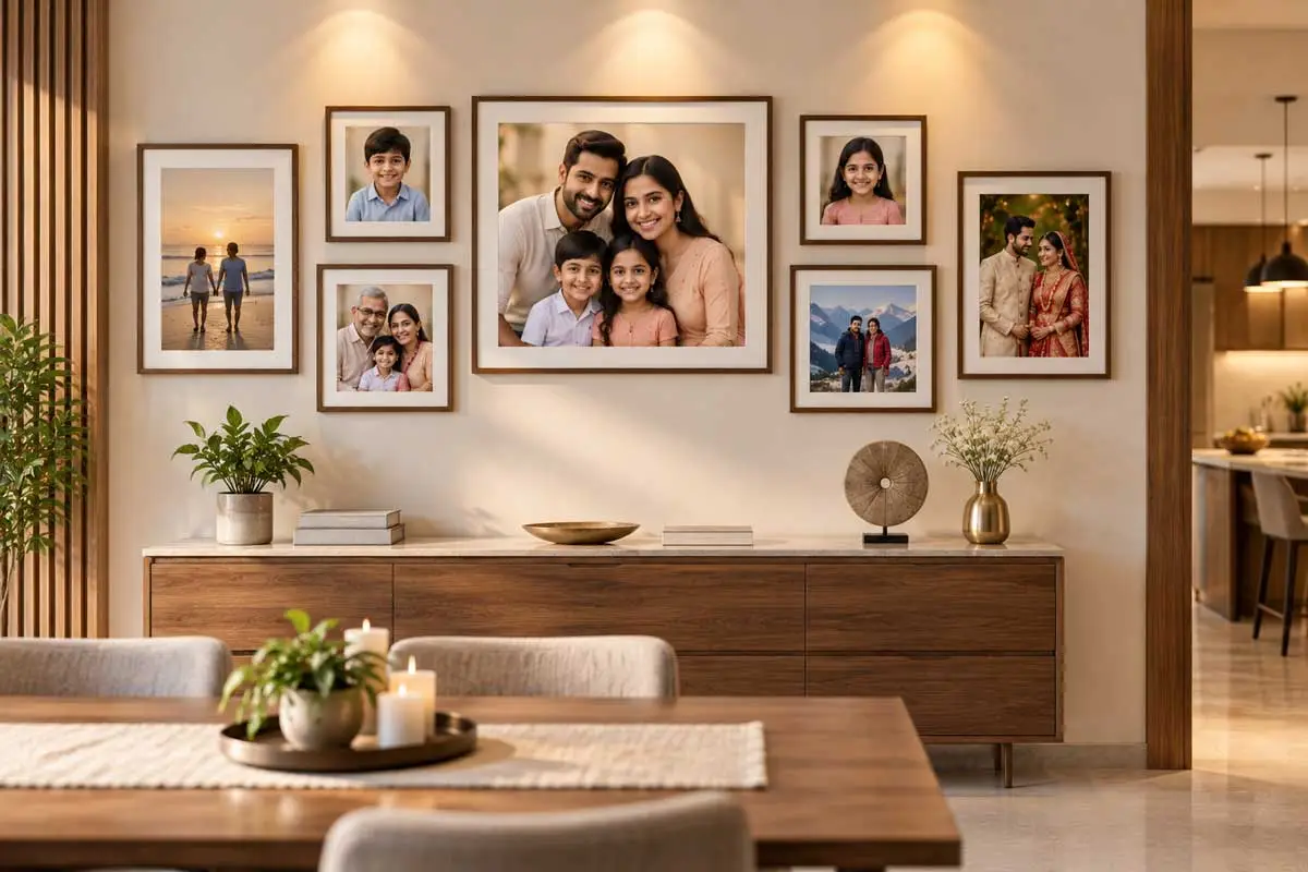 family photo direction as per vastu