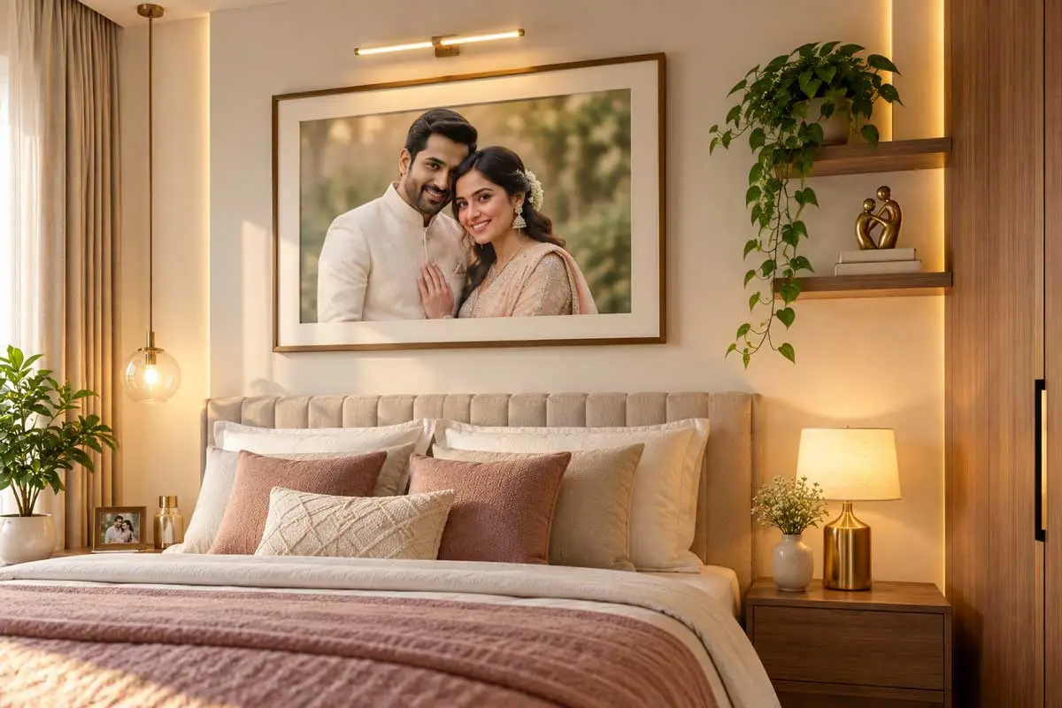 couple photo direction as per vastu
